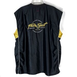 Vintage Fubu Sport Jersey Shirt Sleeveless Men’s Size XXL Black Yellow Tank Top